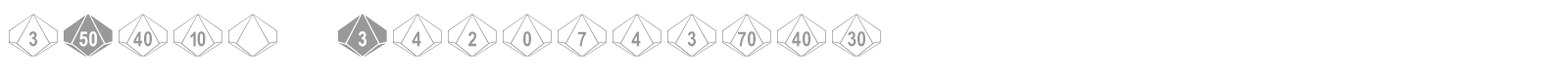 DPoly font preview